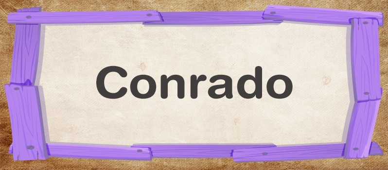 Nombre Conrado significado