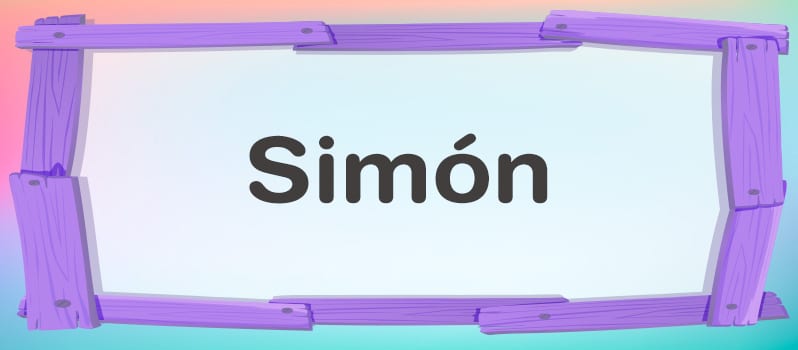 Nombre Simón significado