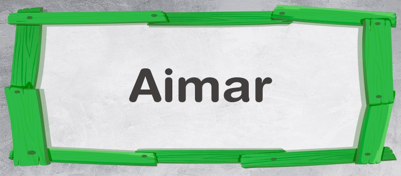 Qué significa Aimar