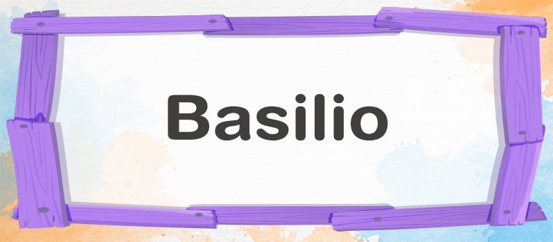 Qué significa Basilio