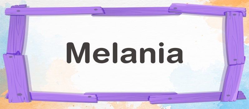 Qué significa Melania