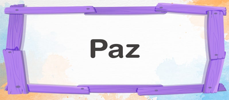 Qué significa Paz