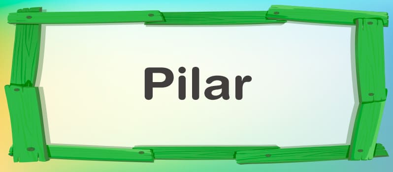 Qué significa Pilar