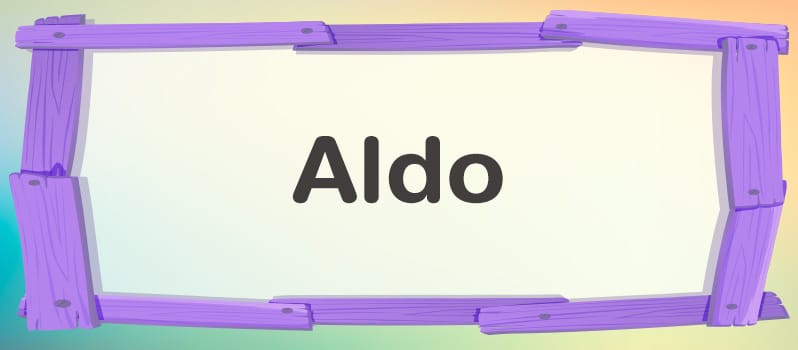 Significado de Aldo