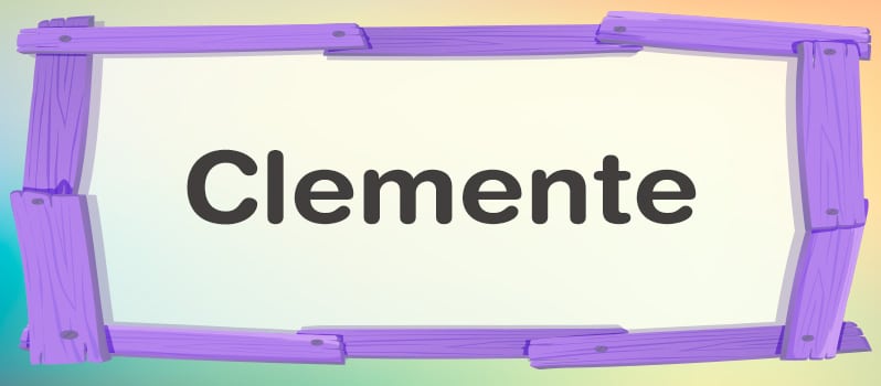 Significado de Clemente