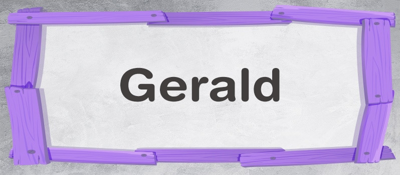 Significado del nombre Gerard