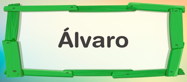 Álvaro significado