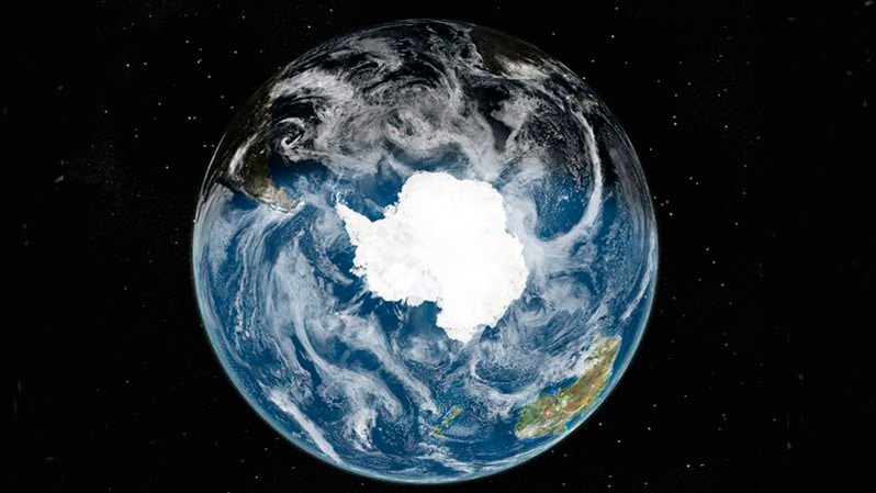 Antártida desde el espacio