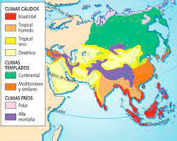 Clima en Asia