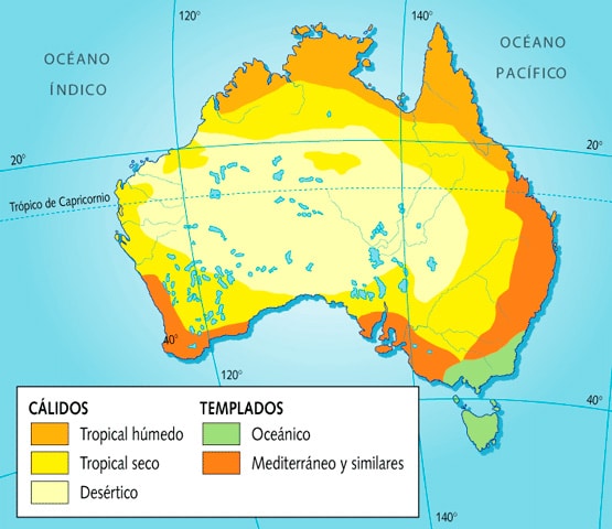 Clima Oceanía