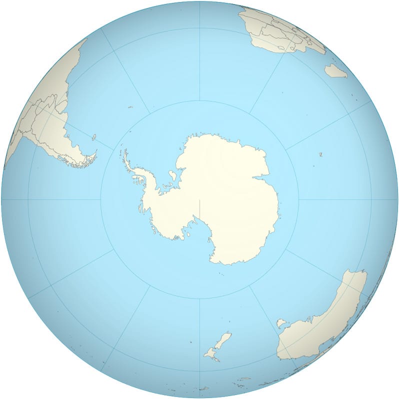 Continente Antártica