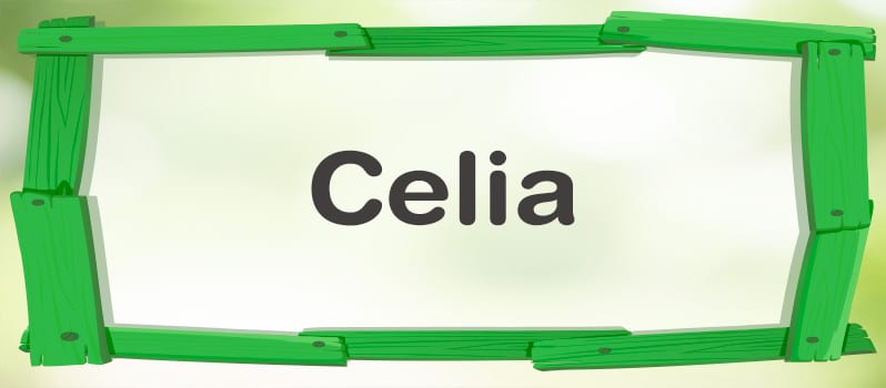 Nombre Celia significado