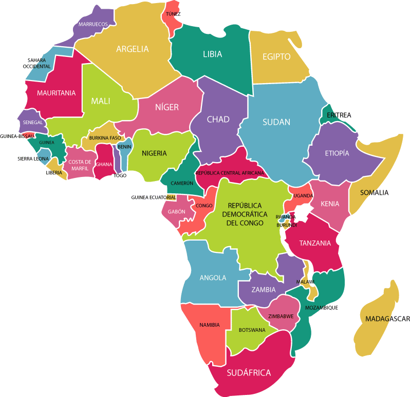 Países de África