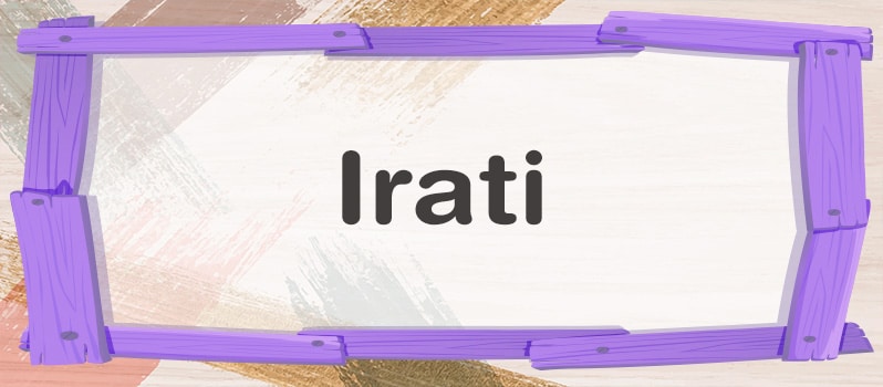 Qué significa Irati
