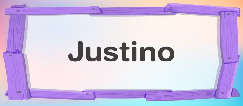 Qué significa Justino