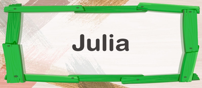 Significado de Julia