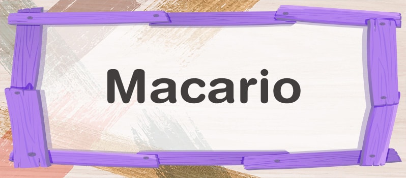 Macario significado