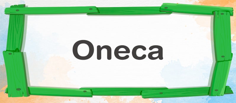 Oneca significado