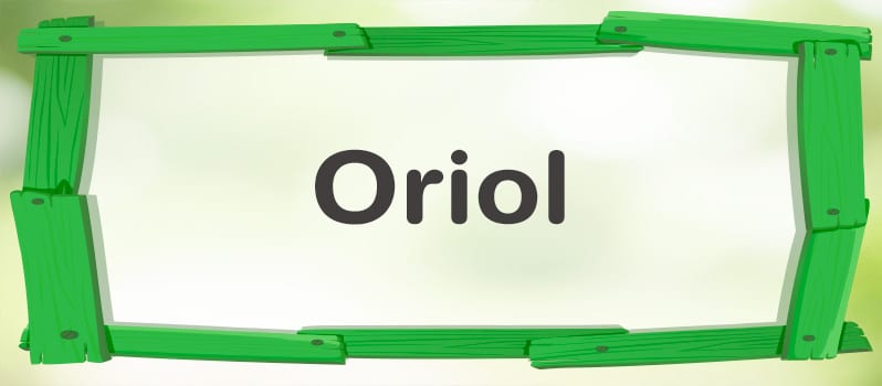 Oriol significado