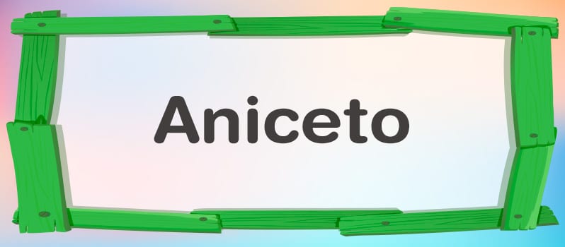 Qué significa Aniceto