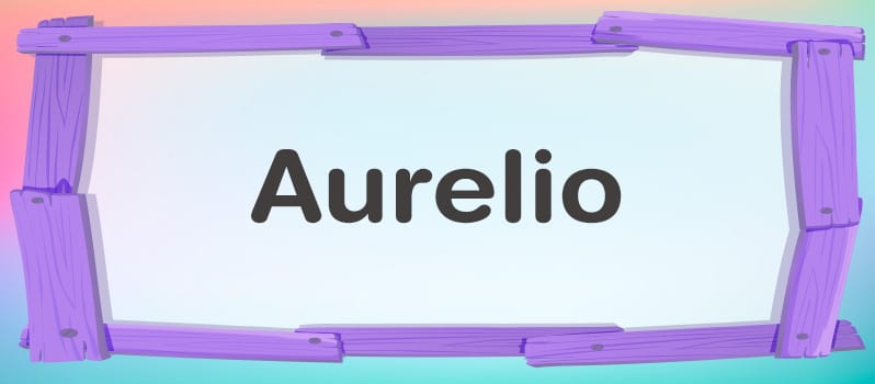 Qué significa Aurelio