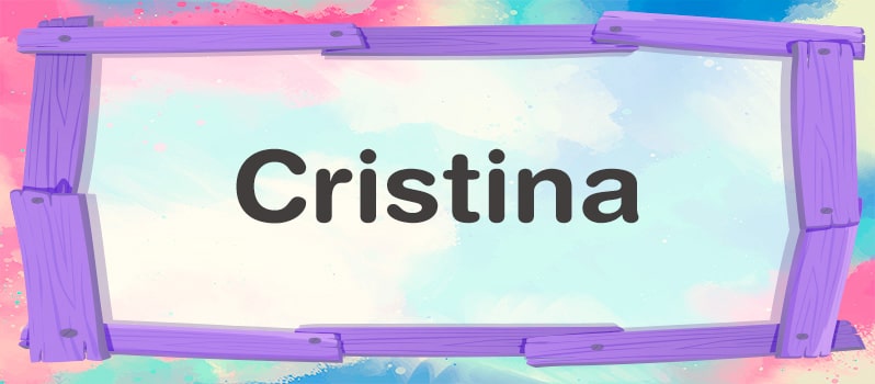 Qué significa Cristina