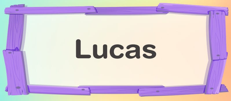 Qué significa Lucas