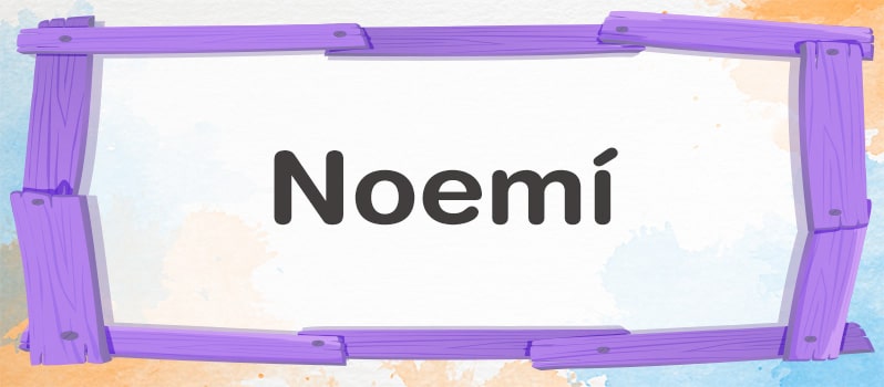 Qué significa Noemí