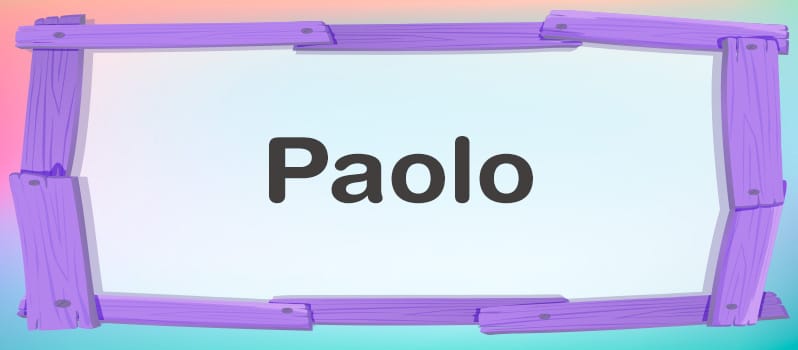 Qué significa Paolo