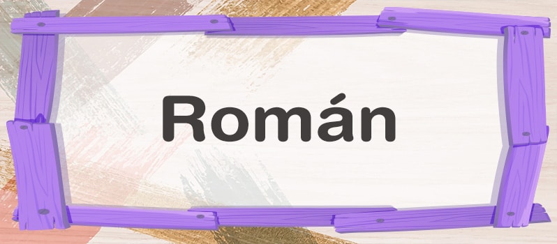 Qué significa Román