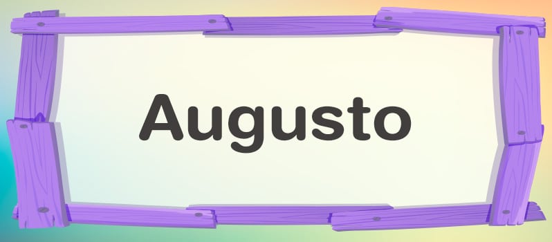 Significado del nombre Augusto