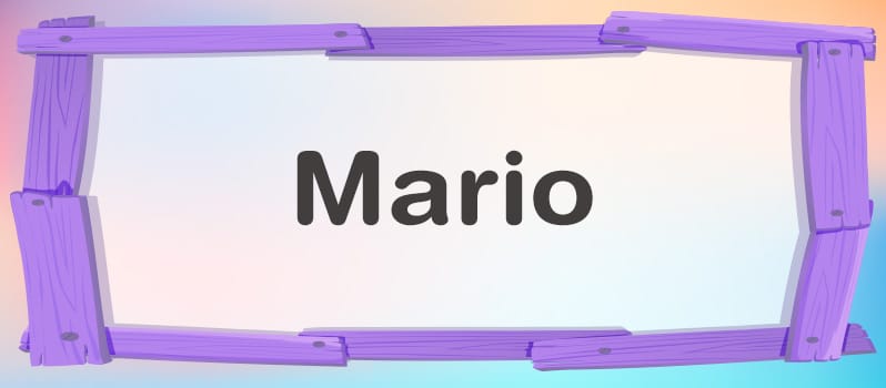 Significado del nombre Mario