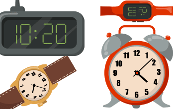 Reloj de animación de dibujo, despertador infantil., electrónica, niños,  reloj digital png