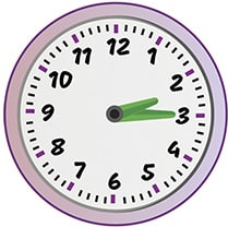 Reloj marcando las 11 en punto outlet