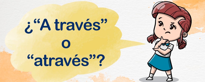A través o através