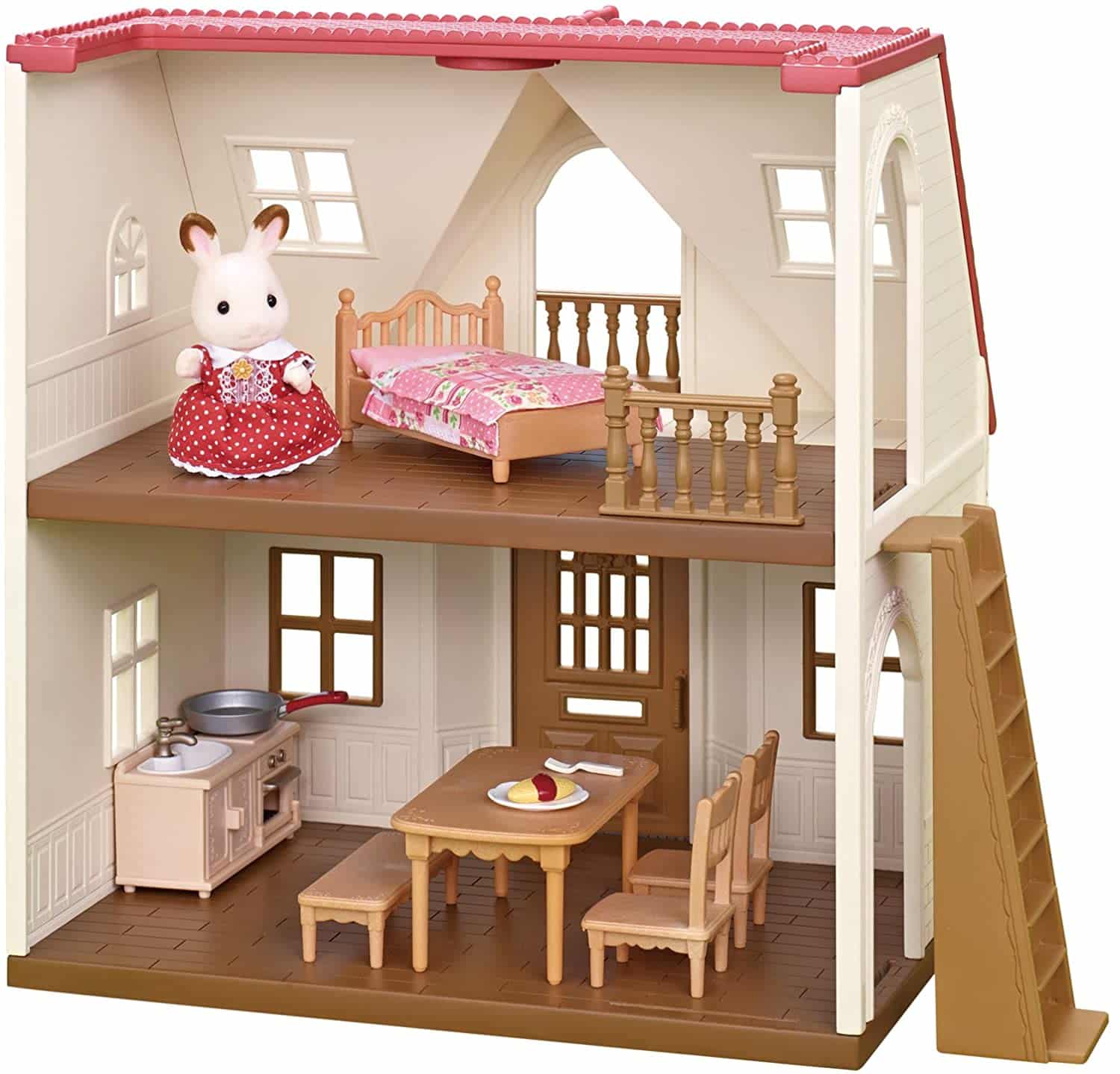 Casa de muñecas para niñas y niños