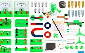 335 kits de circuito para niños circuito eléctrico Kits de ciencia experimento kits 