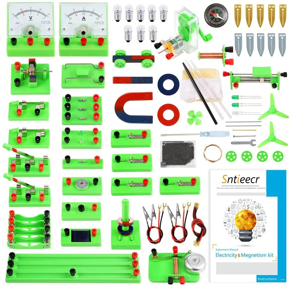 Sntieecr - Kit de Circuito Eléctrico de Física Sntieecr - Kit de Circuito Eléctrico de Física