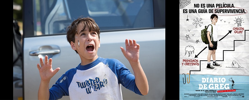 Diario de Greg película infantil