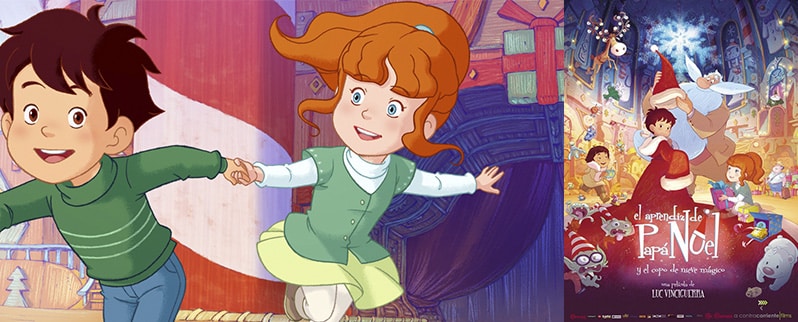 El aprendiz de Papá Noel película para niños
