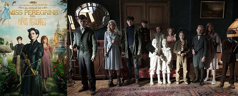 El hogar de Miss Pregrine película infantil