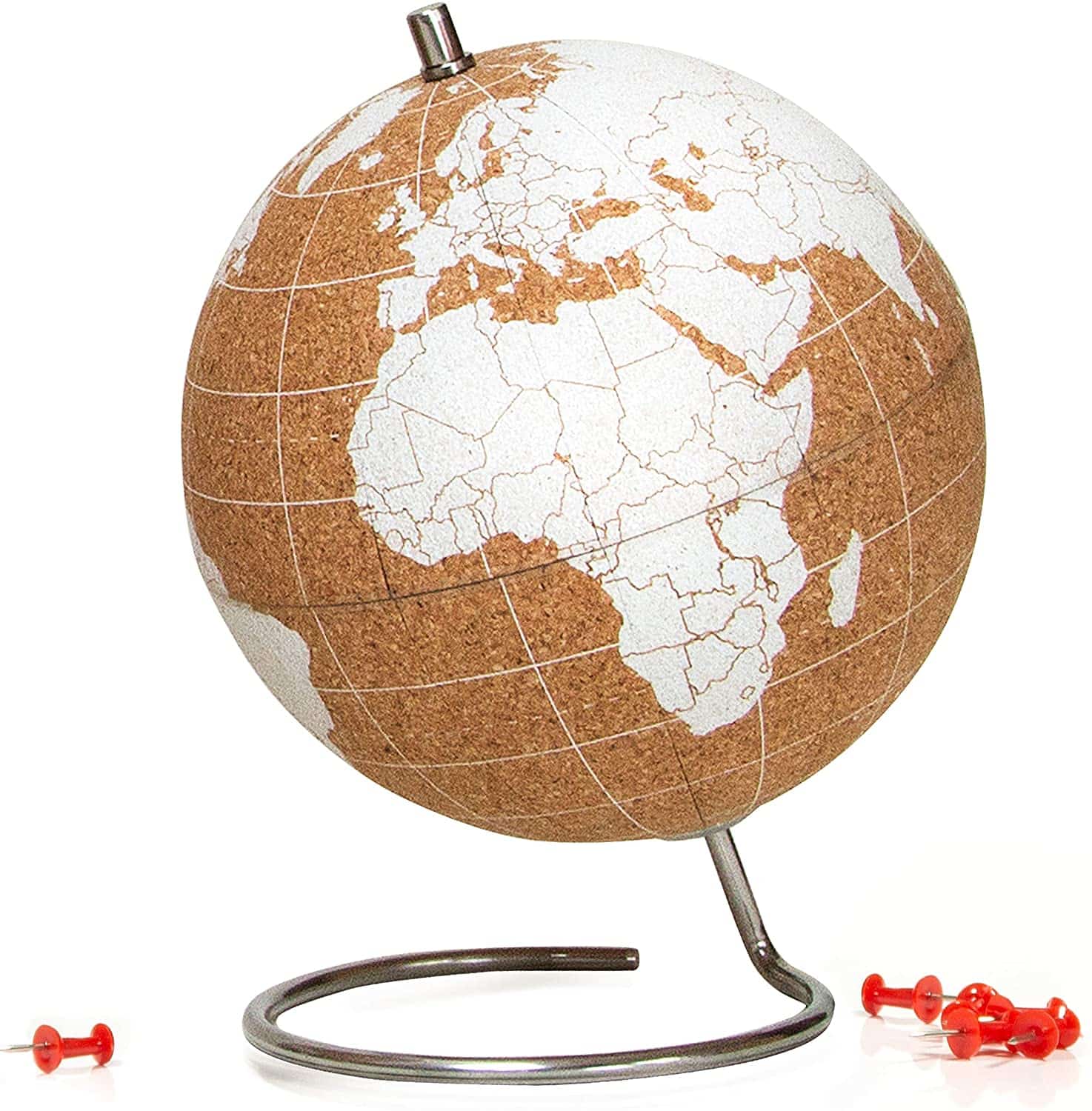 Suck UK - Globo del Mundo de corcho Suck UK - Globo del Mundo de corcho