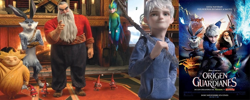 El origen de los guardianes película para niños