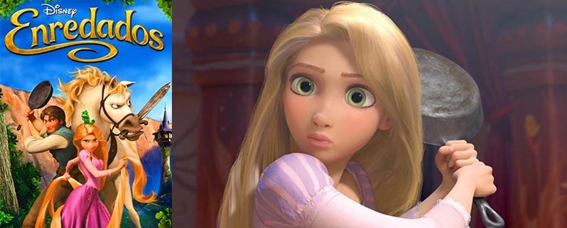 Enredados película infantil