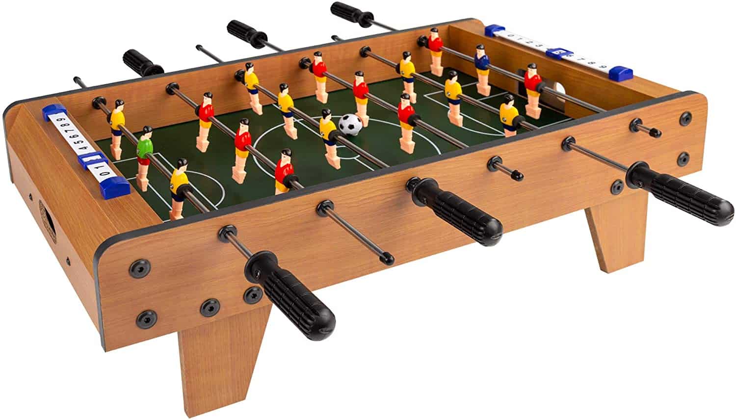 COLORBABY Futbolín de madera de sobremesa COLORBABY Futbolín de madera de sobremesa