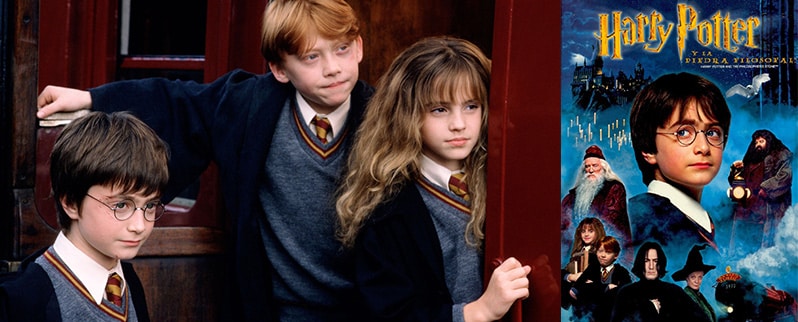 Harry Potter y la piedra filosofal película infantil