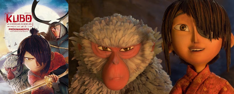 Kubo y las dos cuerdas mágicas película para niños