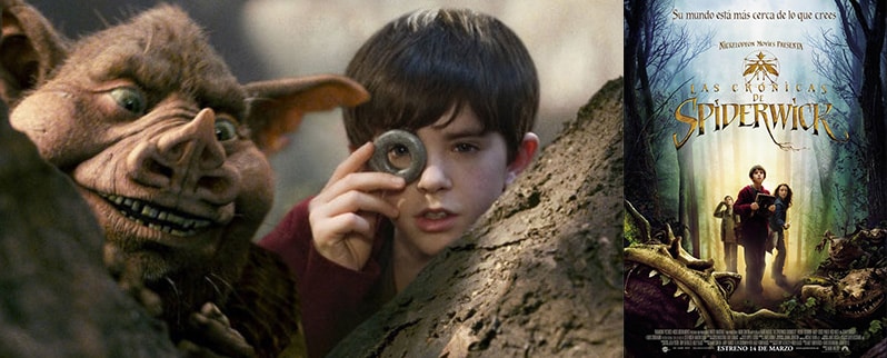 Las Crónicas de Spiderwick película infantil