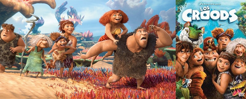 Los Croods película infantil