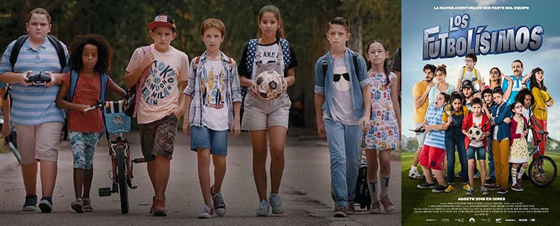 Los Futbolísimos película para niños